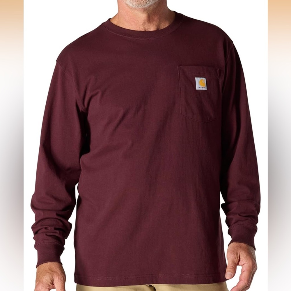 (NWT) Carhartt Men's Dearborn Loose LS T-Shirt